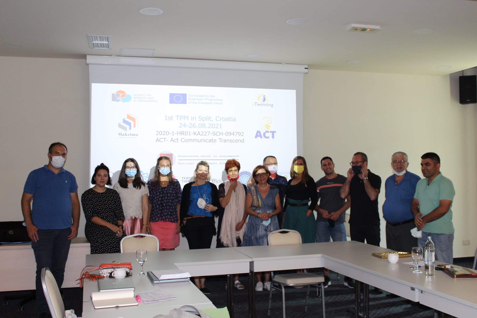 1st TPM - ACT: Kick-off meeting took place in Split, Croatia with all the partners present