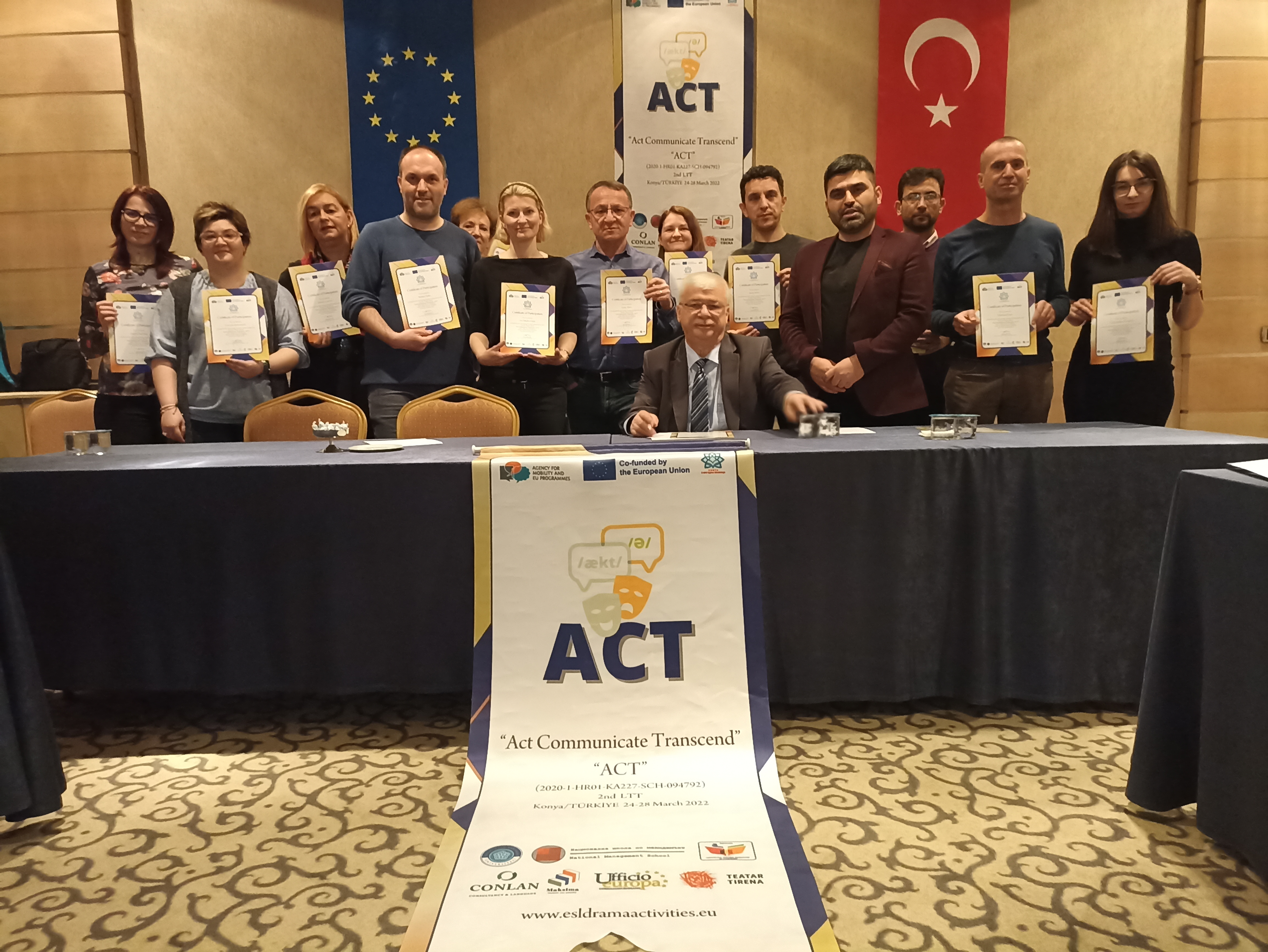 2ND LTT - ACT: Act Communicate Transcend Project's 2nd Learning Teaching Training Activity in Konya, Turkey