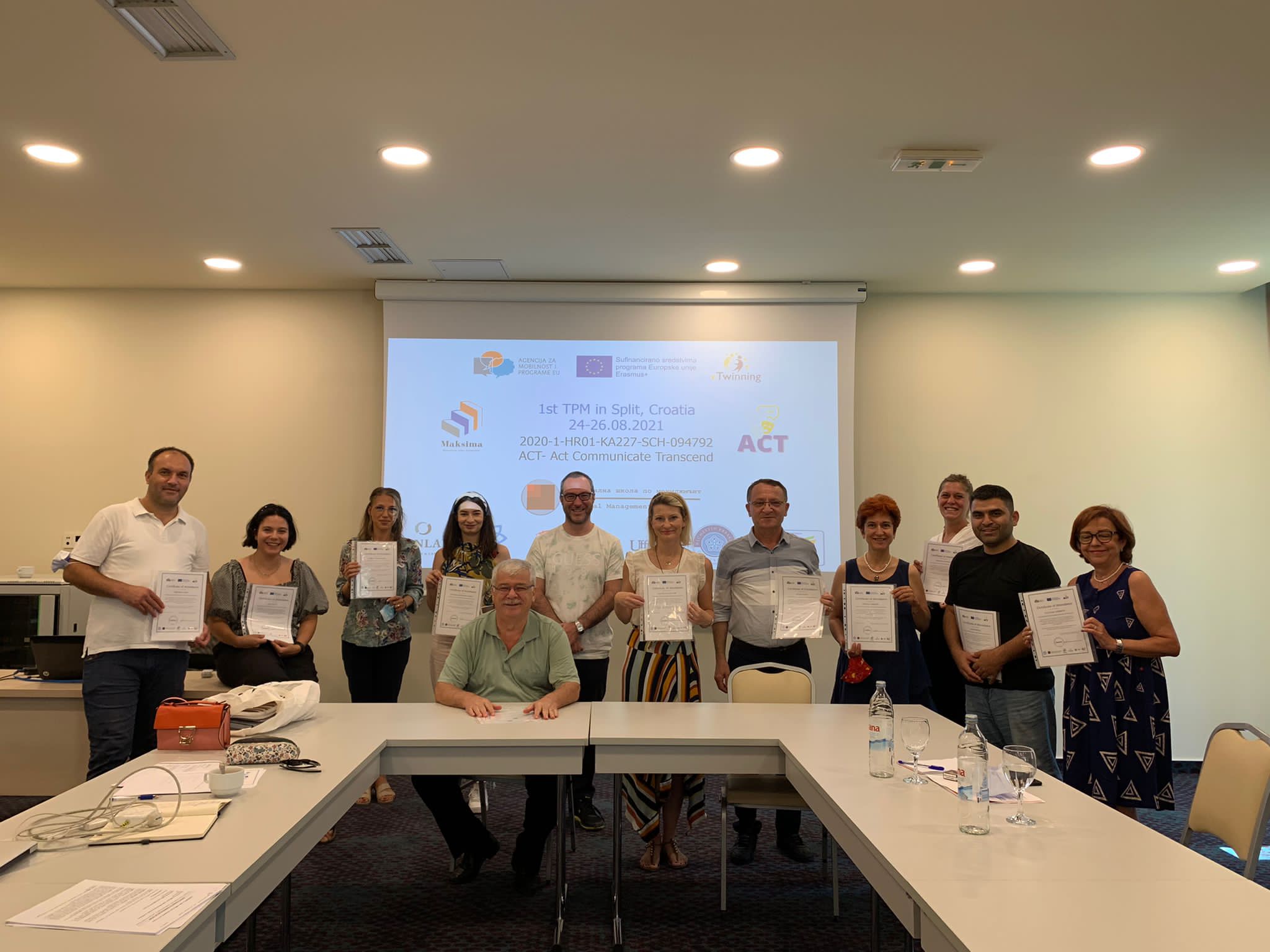 1ST TPM - ACT: ACT Communicate Transcend Project's Kick off meeting took place in Split / Croatia 